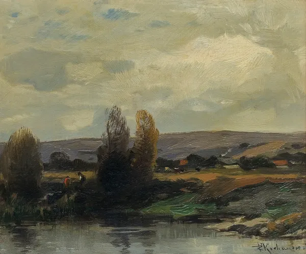 Roman Kochanowski, PEJZAŻ. NAD WODĄ