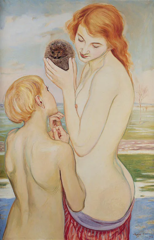 Vlastimil Hofman, Przedwiośnie - Mlody jeż, 1928