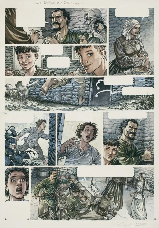Maciej Mazur, La Biblie du Jehanne, 2010 