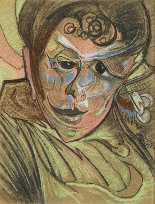 Stanisław Ignacy Witkiewicz, PORTRET ANNY SINKO, ŻONY TADEUSZA, 1920