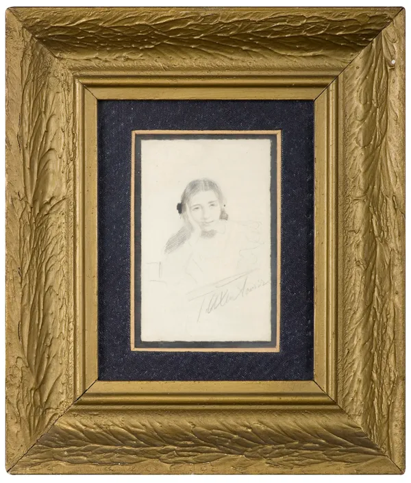 Teodor Axentowicz, PORTRET CÓRKI GLADYS (?), OK. 1905