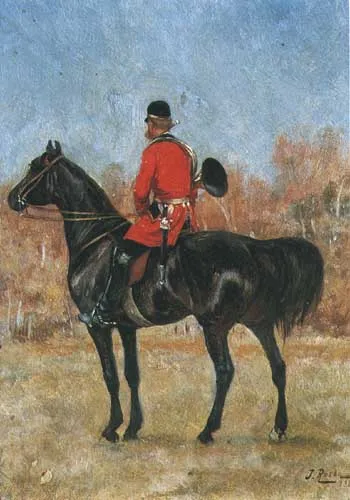 Jan Rosen, Jeździec w czerwonym fraku