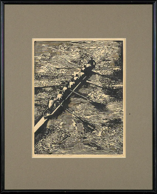 Edmund Piotrowicz, ÓSEMKA WIOŚLARSKA, 1952