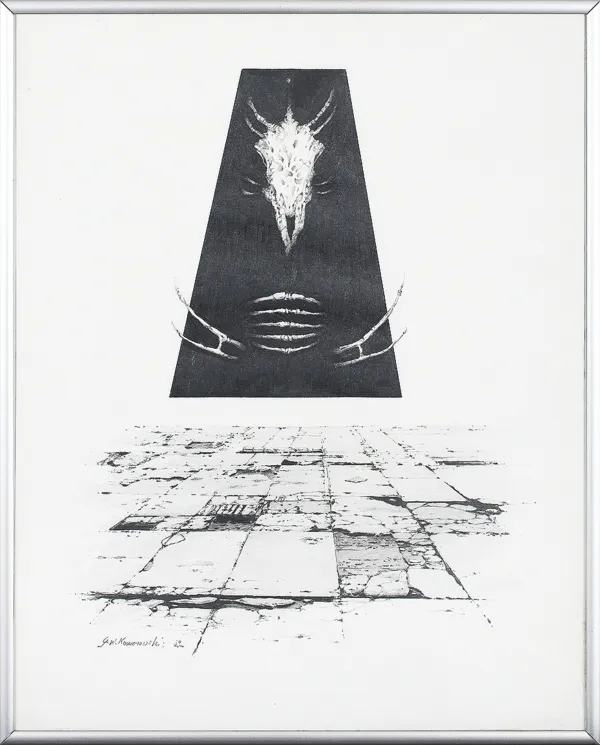 Grzegorz W.  Komorowski, Grecka posadzka, 1989