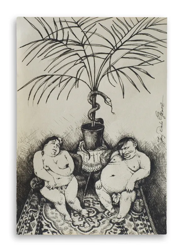 Jerzy Duda Gracz, Adam i Ewa