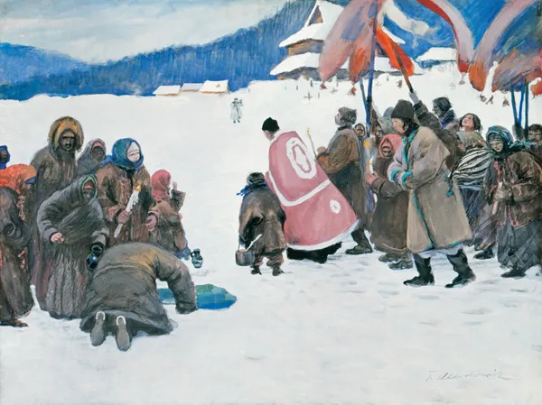 Teodor Axentowicz, Święto Jordanu