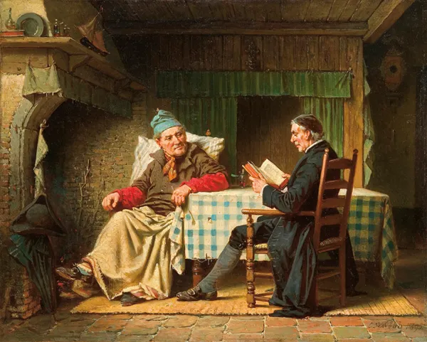 Charles Meer Webb, ODWIEDZINY, 1890 