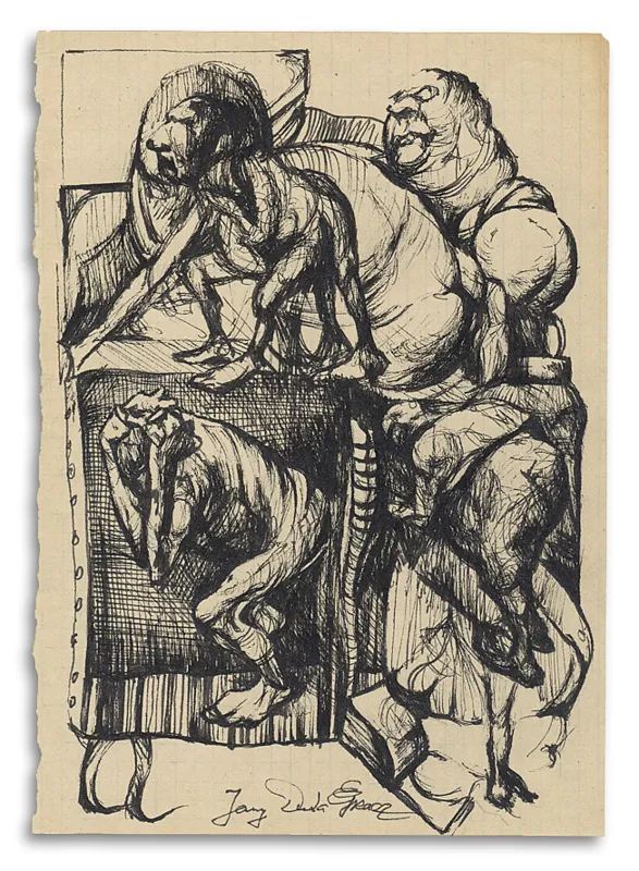 Jerzy Duda Gracz, Postaci