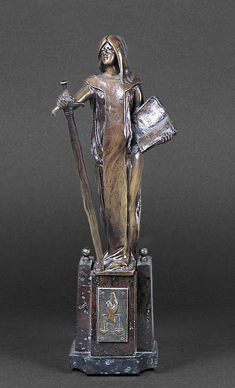 Paul Ludwig Kowalczewski, JUSTITIA, przed 1900