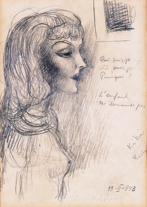 Mojżesz Kisling, KIKI Z MONPARNASSE'U, 1943