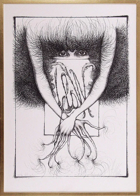 Alicja Wahl, Autoportret, 1975