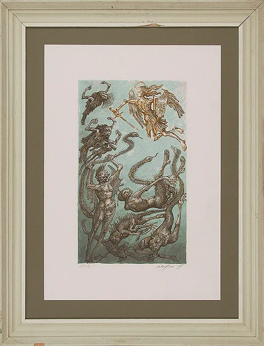 Jan Lebenstein, Ilustracja do „Apokalipsy”, 1985