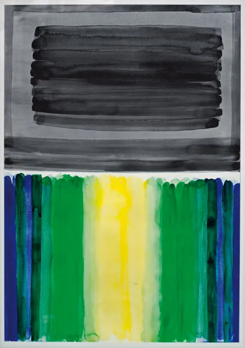 Stefan Gierowski, BEZ TYTUŁU, 2002