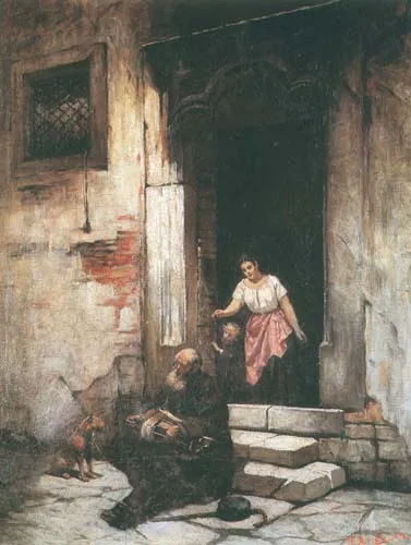 Kazimierz Mirecki, Lirnik przed domem