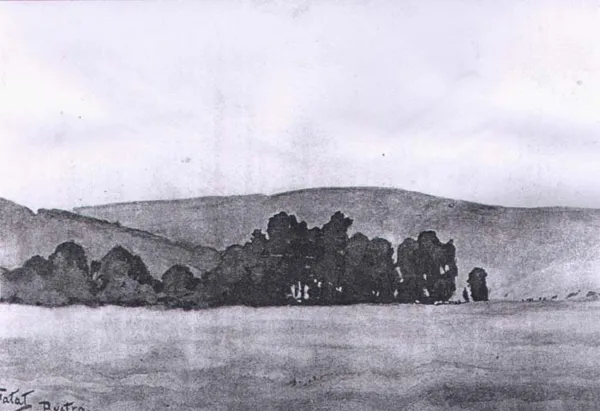 Julian Fałat, Pejzaż z Bystrej