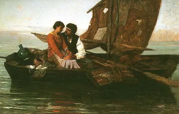 Georg Richard Falkennberg, Zakochany rybak