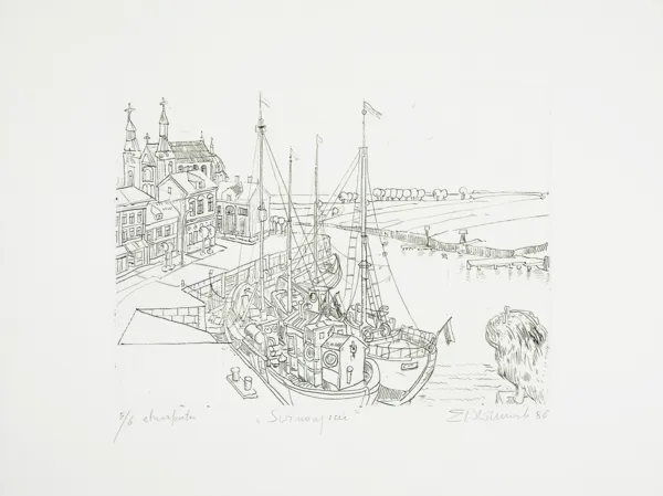 Edward Dwurnik, Świnoujście, 1980