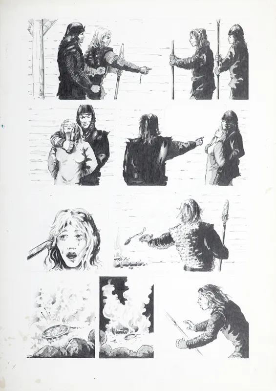 Grzegorz W.  Komorowski, WILCZA KLĄTWA - plansza 13