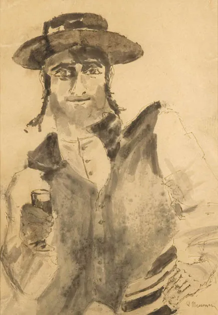 Abraham  Neuman, Toast. „Lehaim !”, 1926-1927