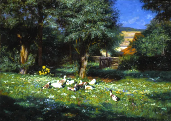 Wilhelm Schacht, LATEM W SADZIE, po 1900