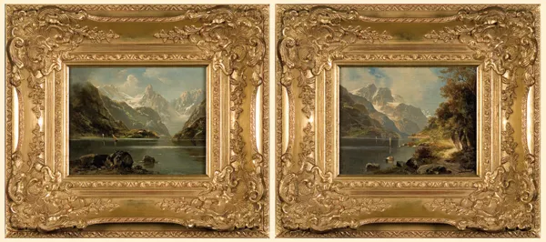 Alfred Karl Julius  von Schönberger, PARA KRAJOBRAZÓW ALPEJSKICH