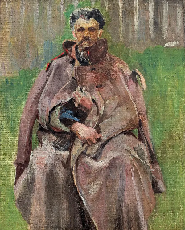 Jacek Malczewski, SYBIRAK. MĘŻCZYZNA W SZYNELU, 1904