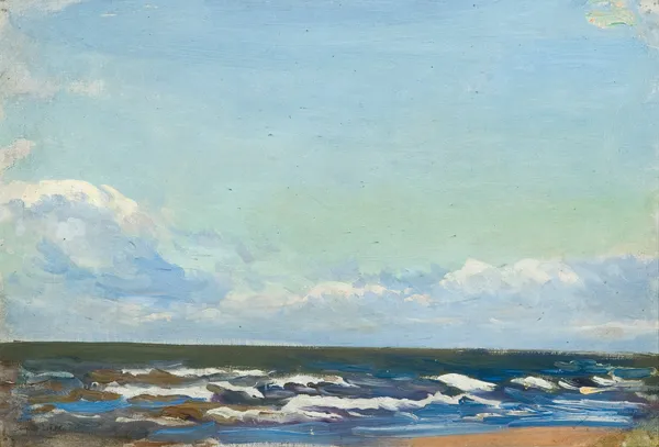 Leon Wyczółkowski, MORZE W POŁĄDZE, 1908 