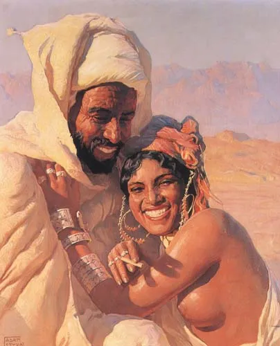 Adam Styka, W afrykańskim słońcu