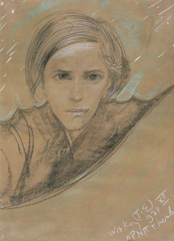 Stanisław Ignacy Witkiewicz, Portret młodzieńca, 1934