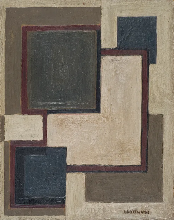 Zbigniew Gostwicki, Kompozycja geometryczna