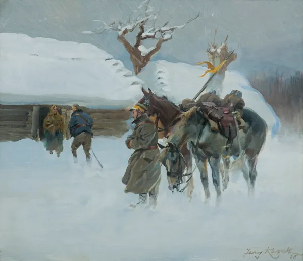 Jerzy Kossak, REKONESANS UŁANÓW 