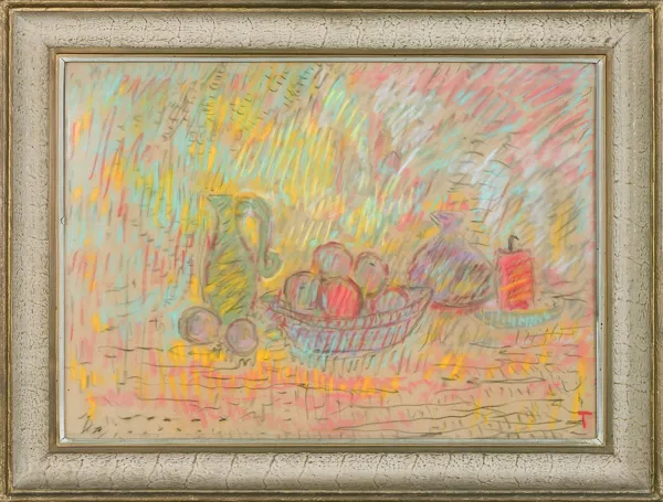 Wacław Taranczewski, MARTWA NATURA Z CZERWONĄ ŚWIECĄ