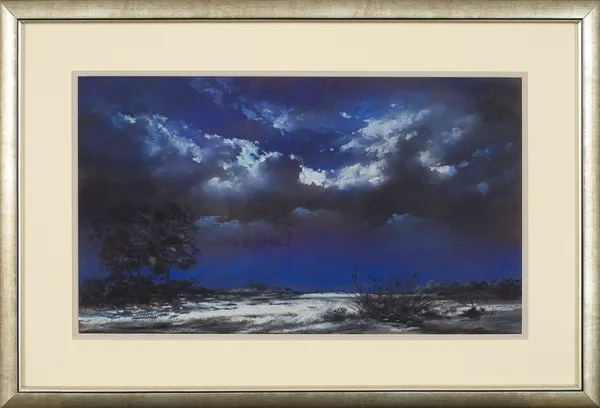 Borys Michalik, Pejzaż z zachmurzonym niebem