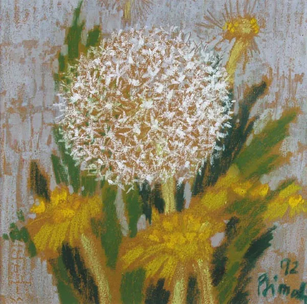 Bimali Horska - Zborowska, Kwiaty, 1992