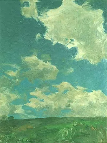 Roman Kochanowski, Pejzaż z chmurami