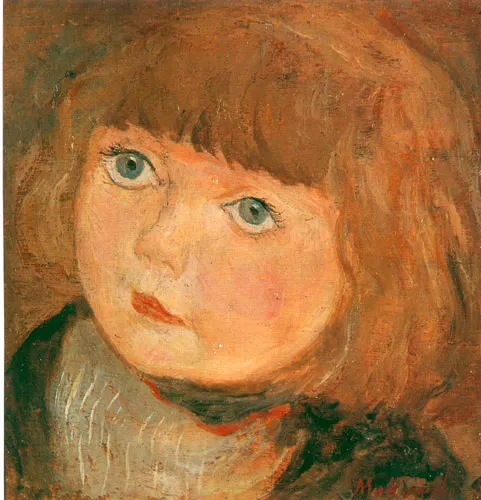 Tadeusz Makowski, Dziewczynka z grzywką