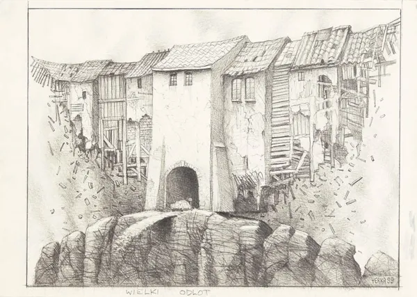 Jacek Yerka, Wielki odlot, 1999