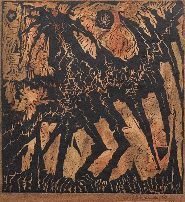 Jerzy Tchórzewski, Bez tytułu, 1960 