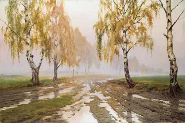 Józef Rapacki, Droga wśród brzóz