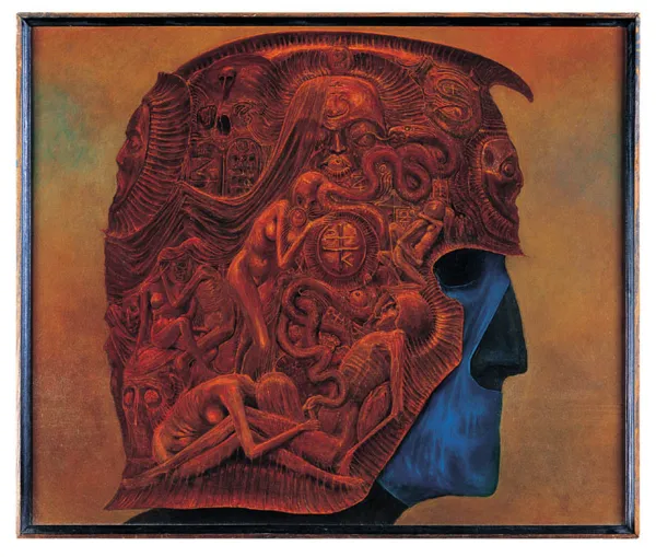 Zdzisław Beksiński, EROTYK, 1974