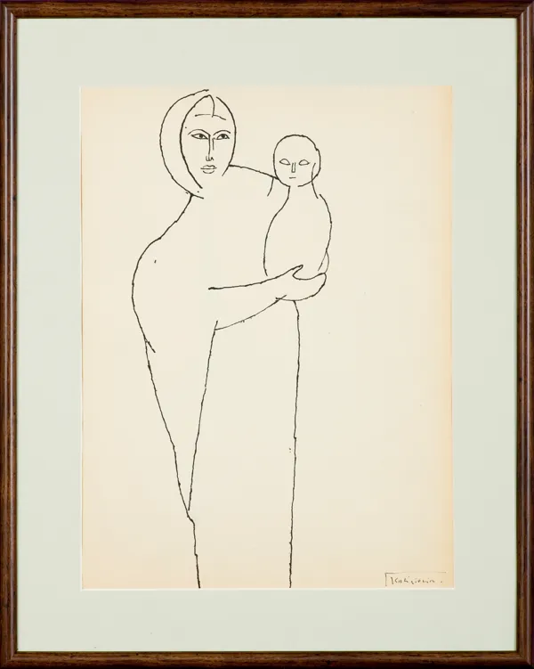 Tadeusz Kulisiewicz, KOBIETA Z DZIECKIEM