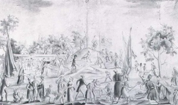 Michał Stachowicz, Sypanie Kopca Kościuszki