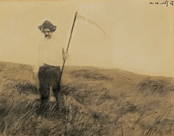 Odo (Otton) Dobrowolski, ŻNIWIARZ, 1908