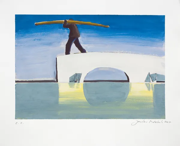 Jarosław Modzelewski, NIOSĄCY ŚCIĘTE DRZEWO, 2007