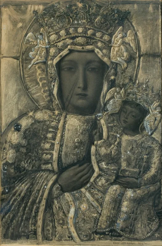 Józef Chełmoński, MATKA BOSKA CZĘSTOCHOWSKA, 1903