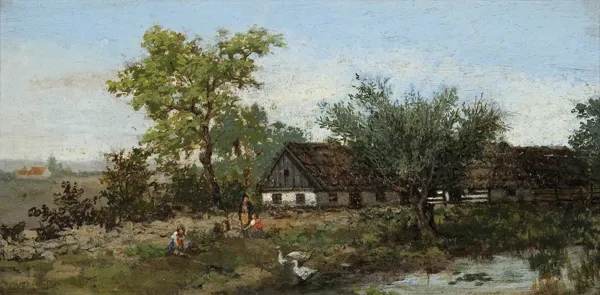 Stanisław Szembek, WIDOCZEK Z NATURY, 1891 