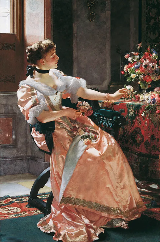 Władysław Czachórski, PIERWSZE RÓŻE , 1891