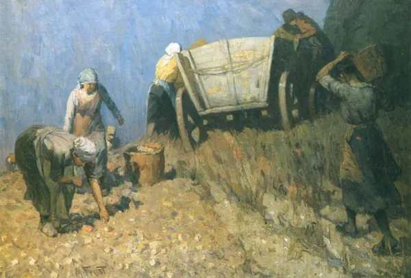 Martin Frost, Zbieranie kartofli