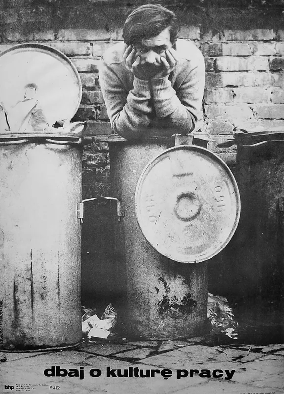 Andrzej  Krauze, Dbaj o kulturę pracy, 1972