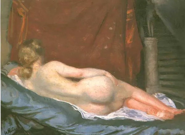 Wojciech Weiss, Akt leżącej kobiety